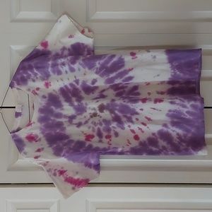 ❤️NWOT ❤️ Unisex Hanes 100% cotton short sleeve, pre-washed tie-dye T shirt